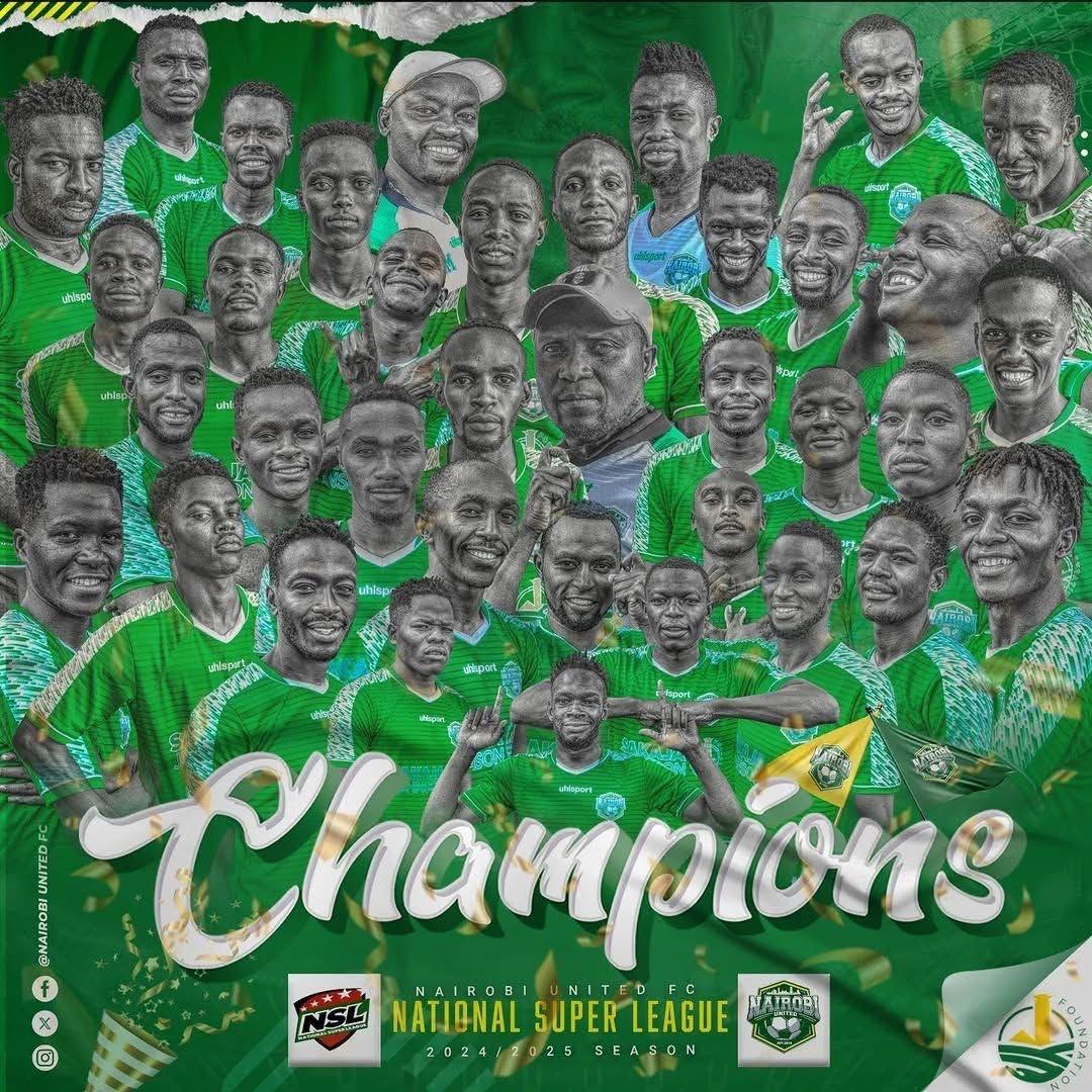 Nairobi United wins NSL championship and eyes Premier League